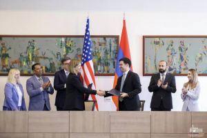 توافقنامه کمک متقابل گمرکی بین جمهوری ارمنستان و ایالات متحده آمریکا امضا شد