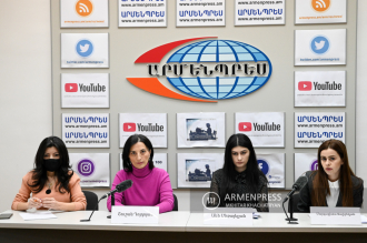 Press conference on changes in liability size for violation of right 
to get information 