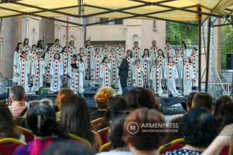 St. Anna summer concert series end with concert of Little 
Singers of Armenia choir