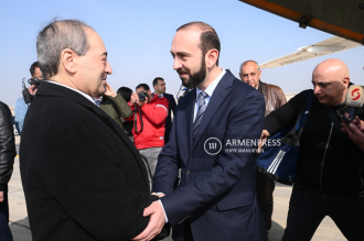 Armenian Foreign Minister arrives in Syria 