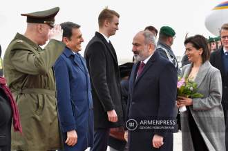 PM Nikol Pashinyan arrives in Germany