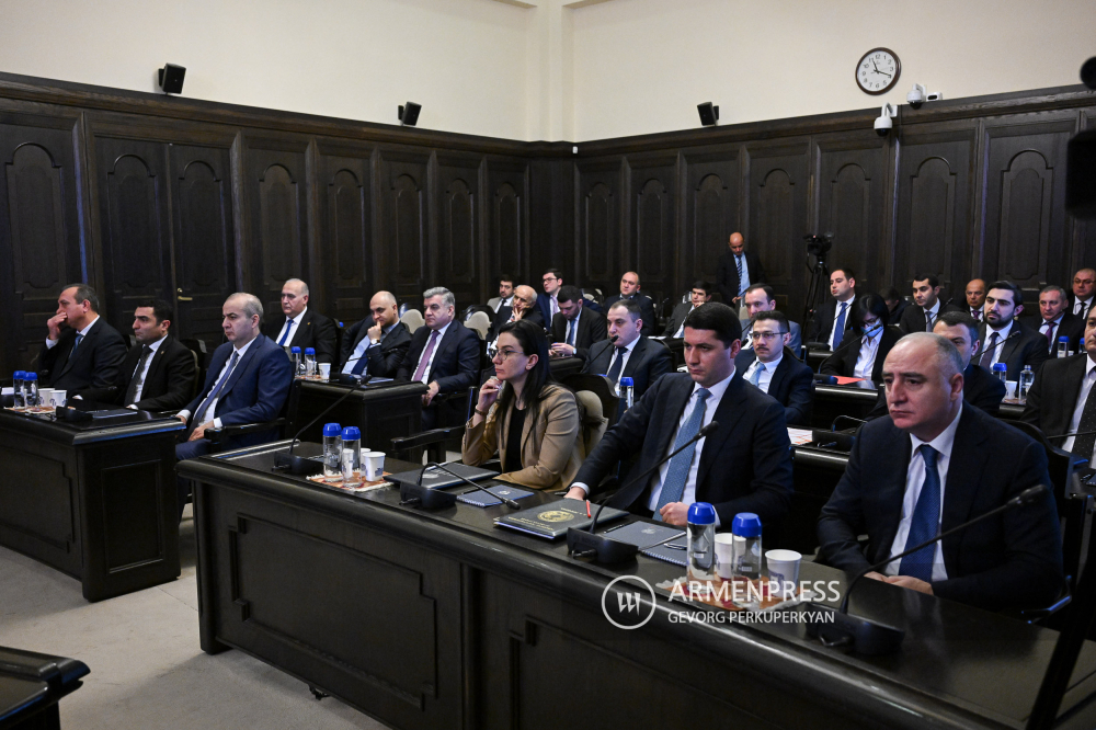 جلسة للحكومة الأرمنية -مباشر-
