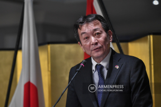 Япония поддерживает Армению и действительно хочет быть партнером Армении: 
посол Ютака Аоки