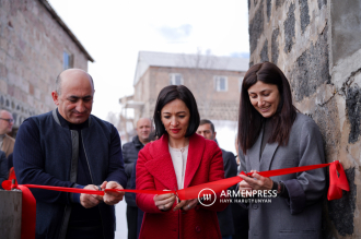 As part of the Youth Week, the Altera Lab youth center  
opened in Aparan
