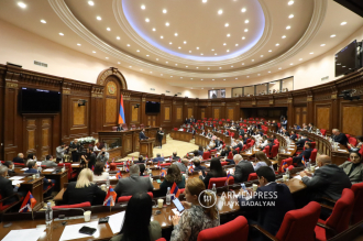 Ermenistan Parlamentosu'nun oturumu
