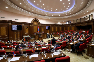 Session de l'Assemblée nationale arménienne
