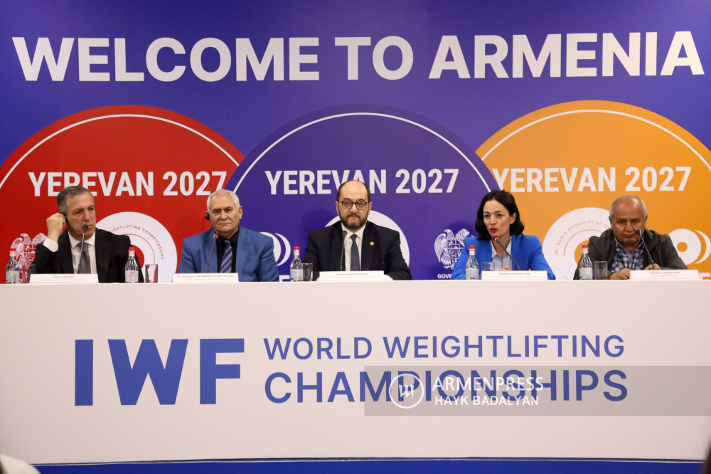 بطولة العالم لرفع الأثقال 2027 التي ستقام في يريفان-مؤتمر صحفي مباشر-