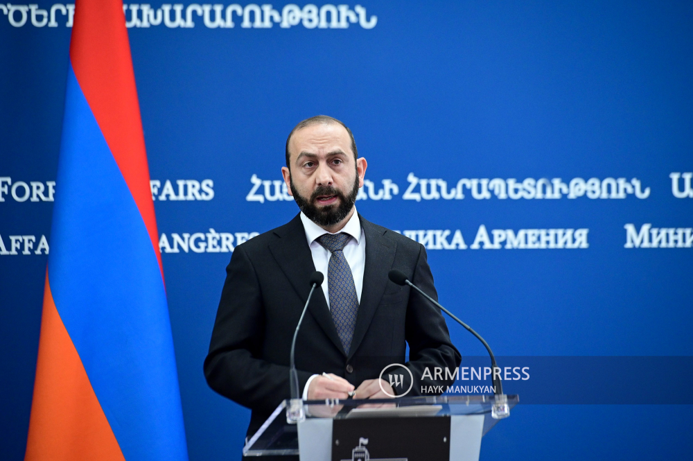 Ermenistan ve Malta dışişleri bakanlarının basın toplantısı