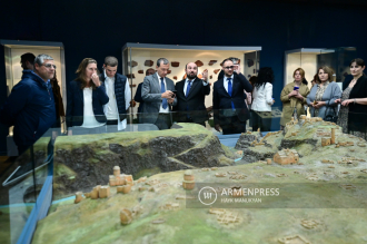 تم تقديم مجموعة حصرية عن مدينة آني الأرمنية في متحف تاريخ 
أرمينيا
