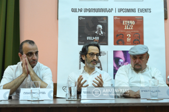 Press conference dedicated to "Charles Aznavour 100" 
concert