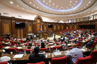 Sesión de la Asamblea Nacional de Armenia