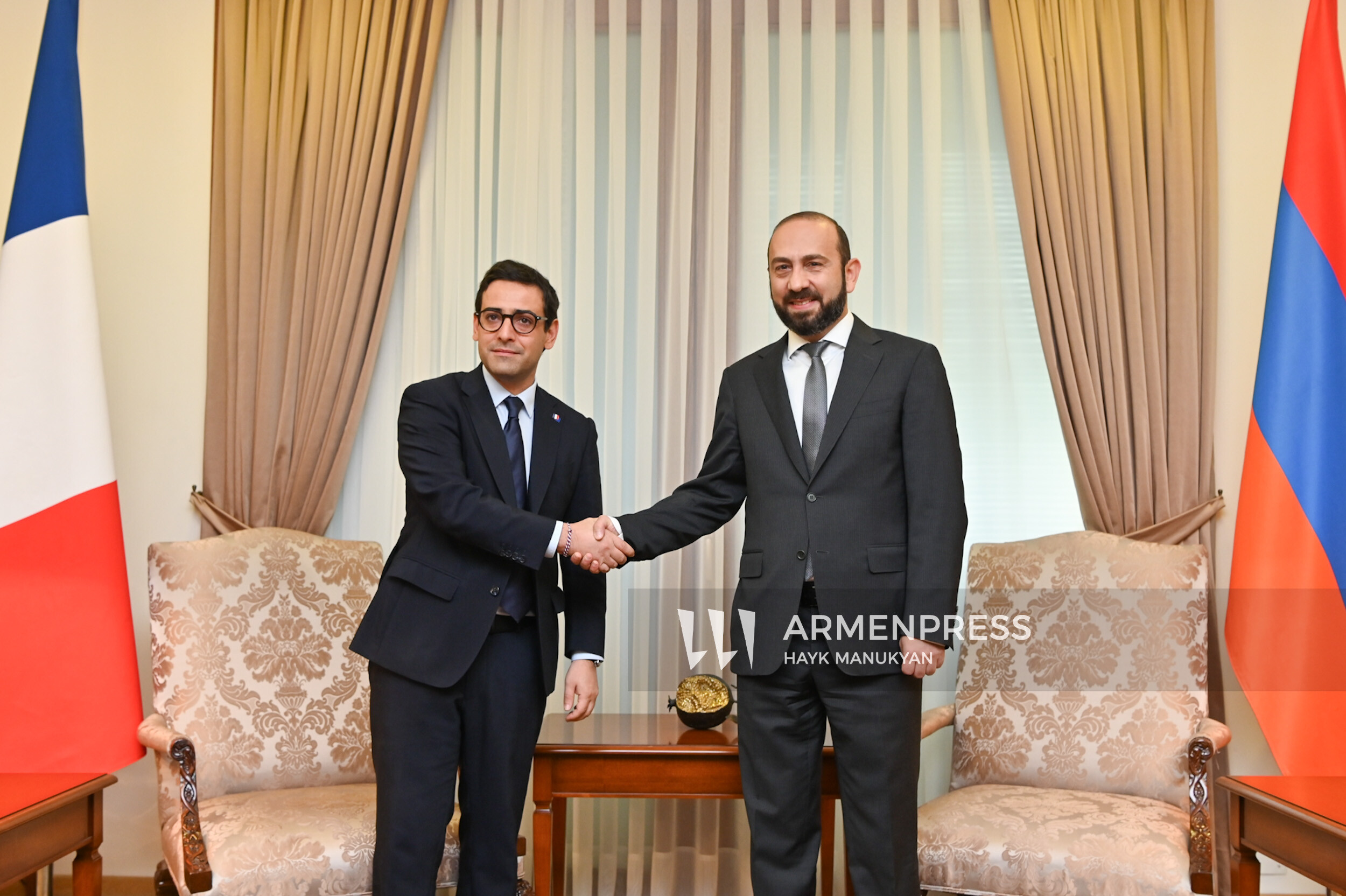Armenian and French foreign ministers meet in Yerevan ARMENPRESS
