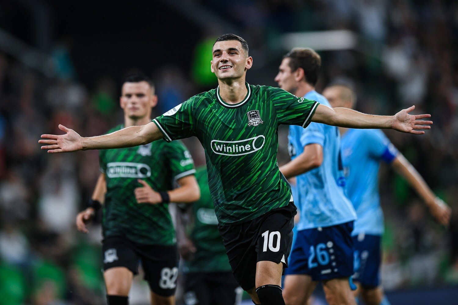 Spertsyan’s double helped “Krasnodar” celebrate victory