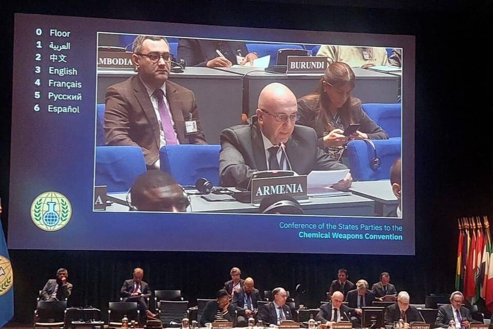 Armenia unwaveringly implements provisions of Chemical Weapons ...