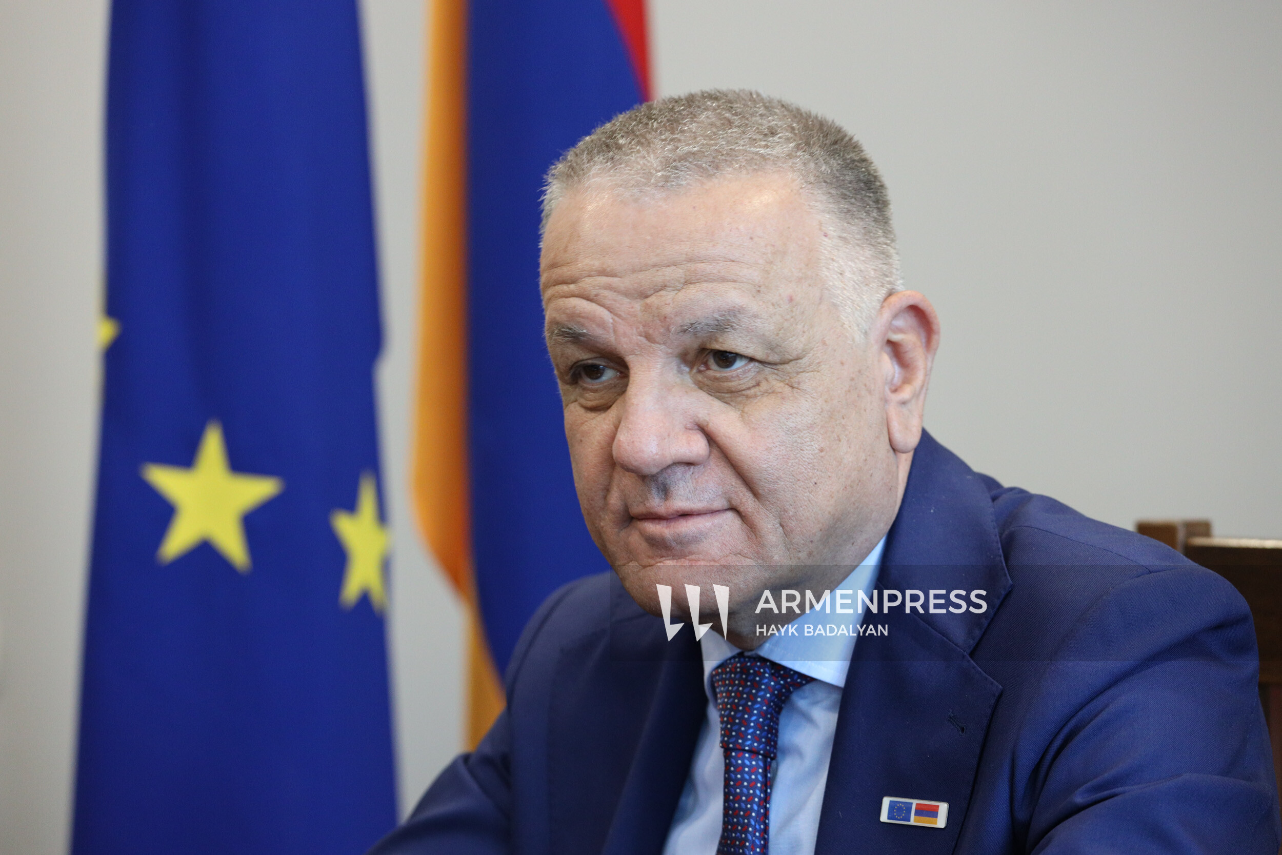 Հարցազրույց ԵՄ պատվիրակության ղեկավար, դեսպան Վասիլիս Մարագոսի հետ