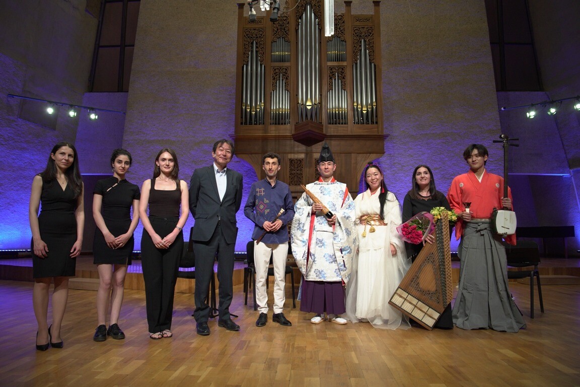 Traditional Japanese music events held in Armenia