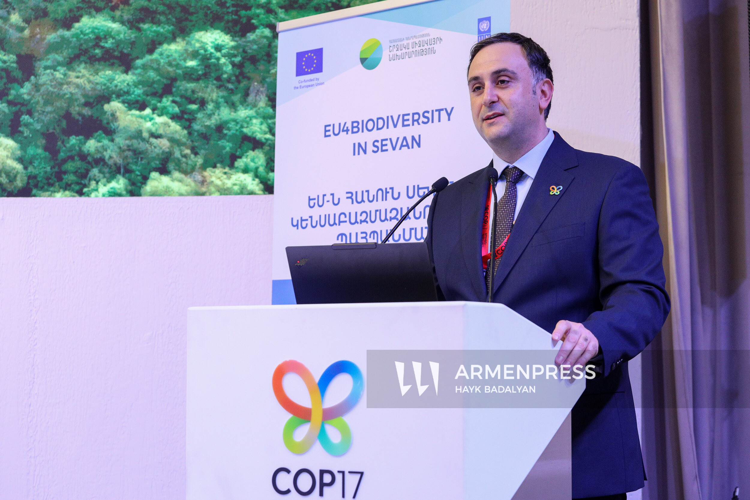 COP17. &laquo;ԵՄ-ն հանուն Սևանի կենսաբազմազանության պահպանության. Սևանա լճի էկոհամակարգի վերականգնման բարելավում&raquo; (EU4BiodiversityinSevan) ծրագրի մեկնարկը