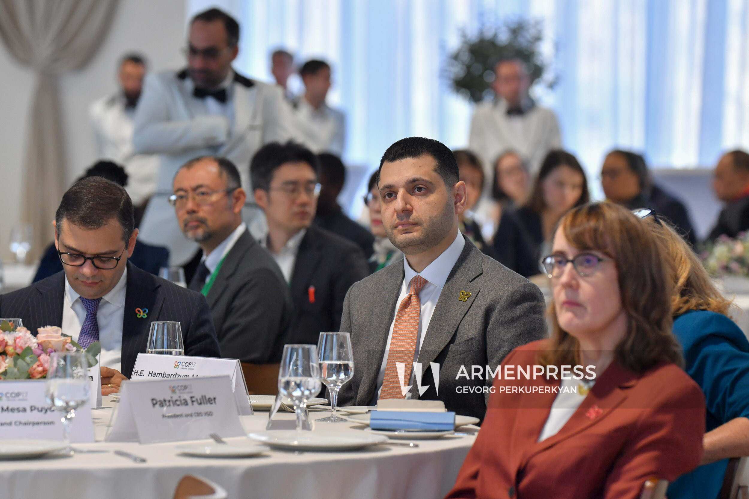 IAPB Ministerial Breakfast Event. Նախարարական նախաճաշը Գլոբալ էկոլոգիական հիմնադրամի (GEF) տաղավարում