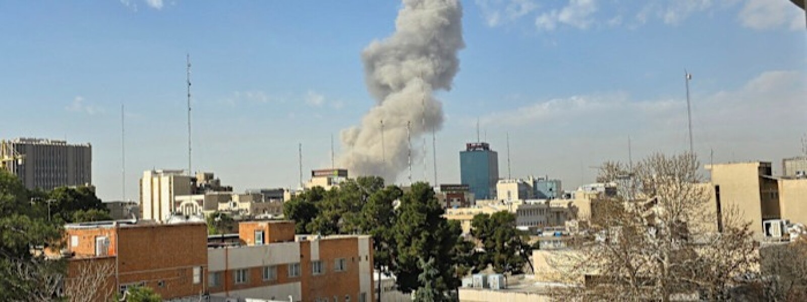 Израиль и США нанесли удар по Ирану